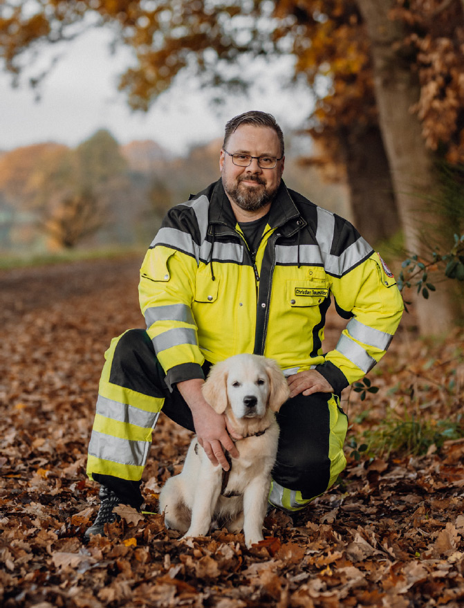 Christian Traumüller mit Eddy