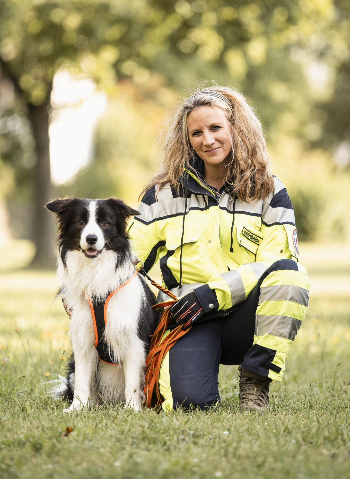 Isabell Böning mit Charly