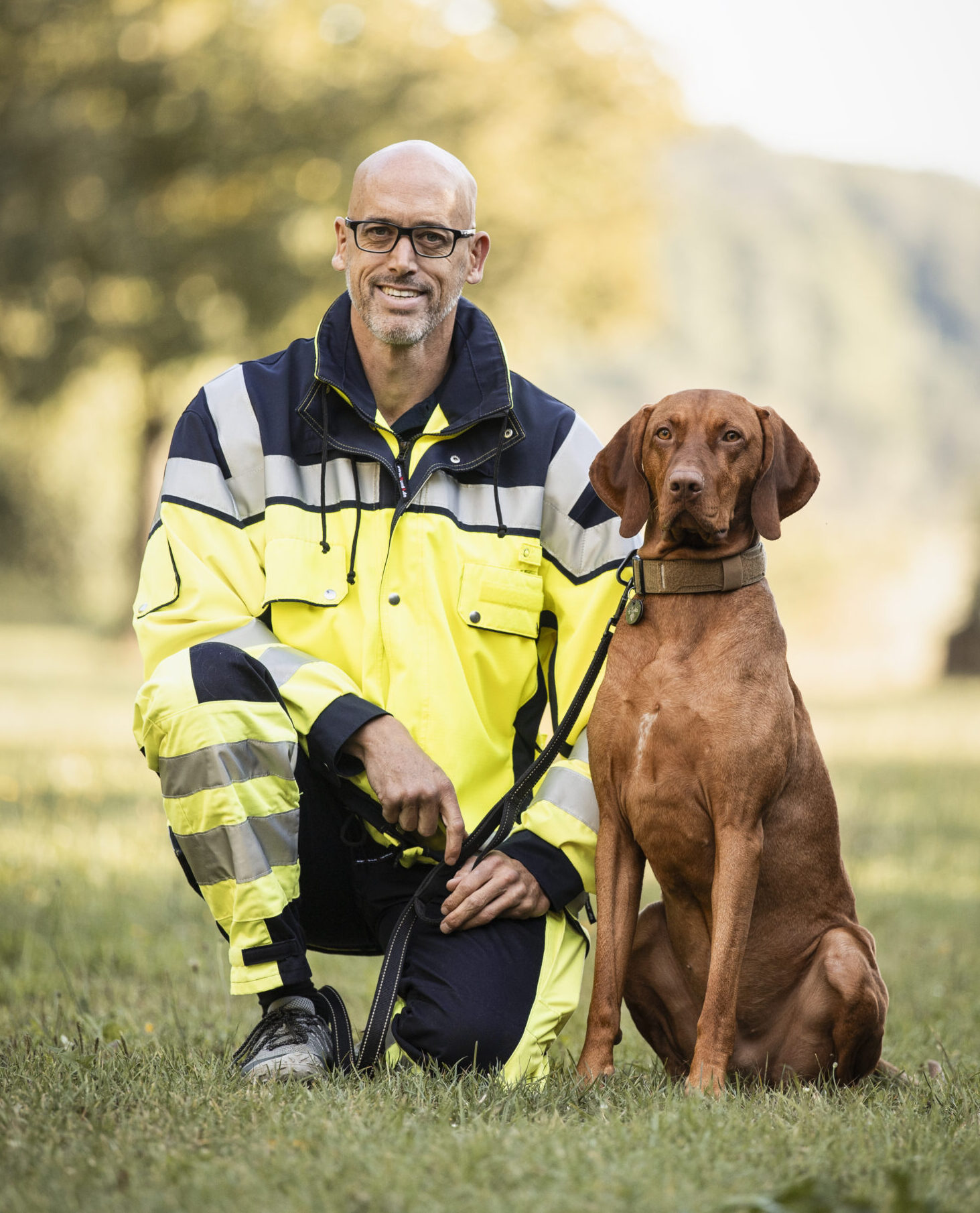 Daniel Rauwald mit Floki