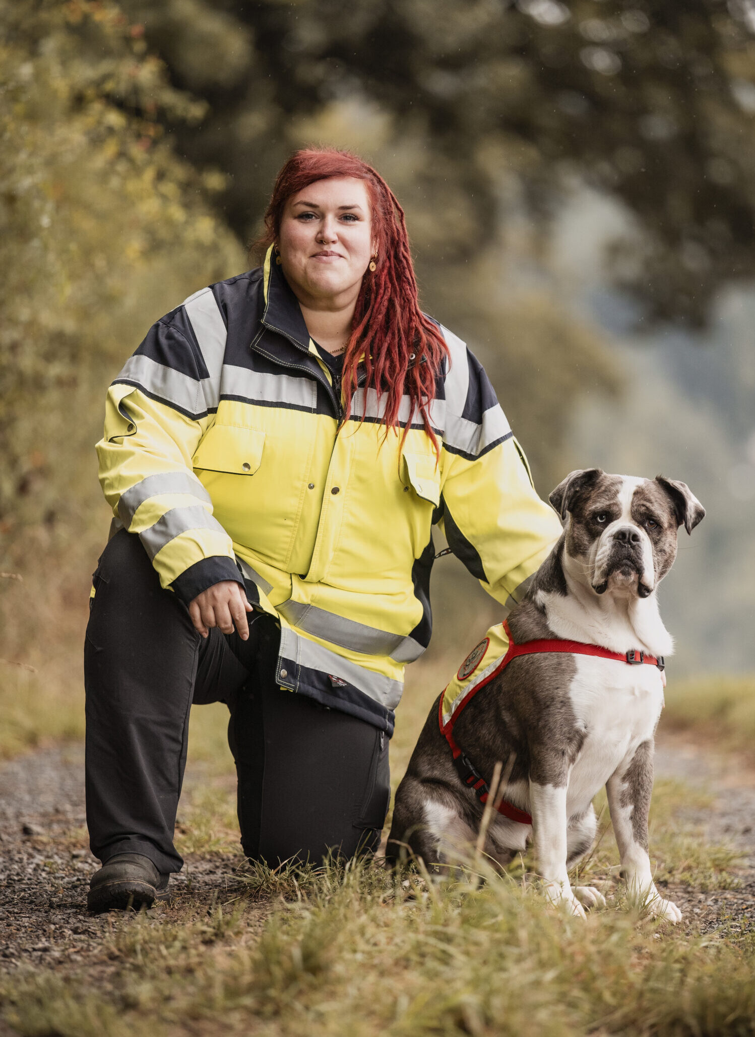 Anika Baumgartl <br> mit Merlin